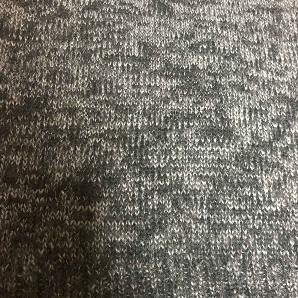 Vintage Two-Toned Black & Grey Sweater Dress - Picture 4 of 4